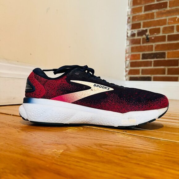 Brooks Ghost 16 Shoes Womens 11 Narrow Peacoat Raspberry Apricot Running - Picture 13 of 15